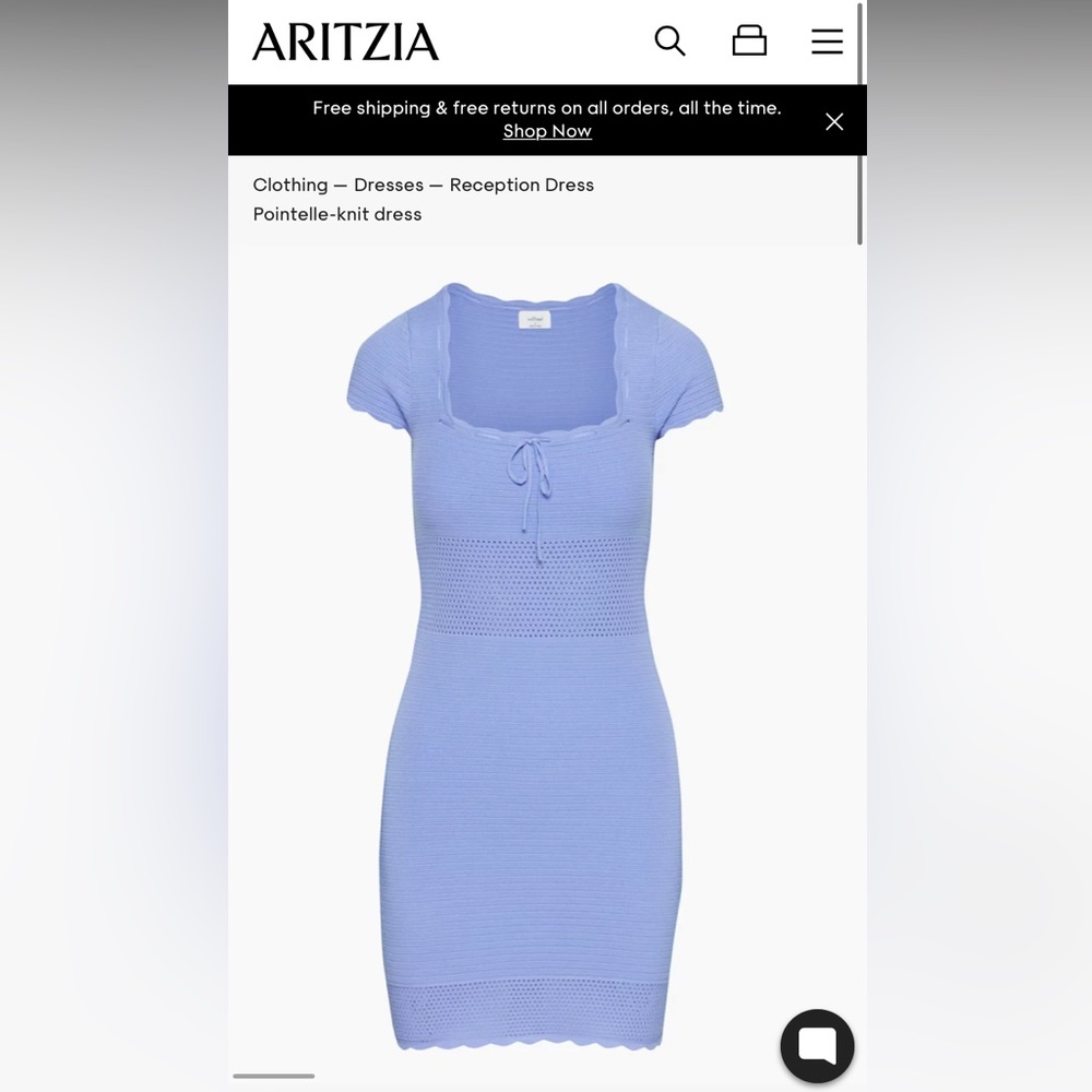NWT Aritizia Wilfred Dress